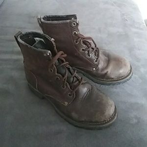 Brown Leather Boots